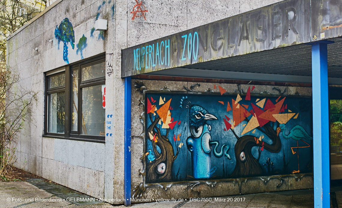 21.03.2017 - Abrissbaustelle Quiddezentrum in Neuperlach